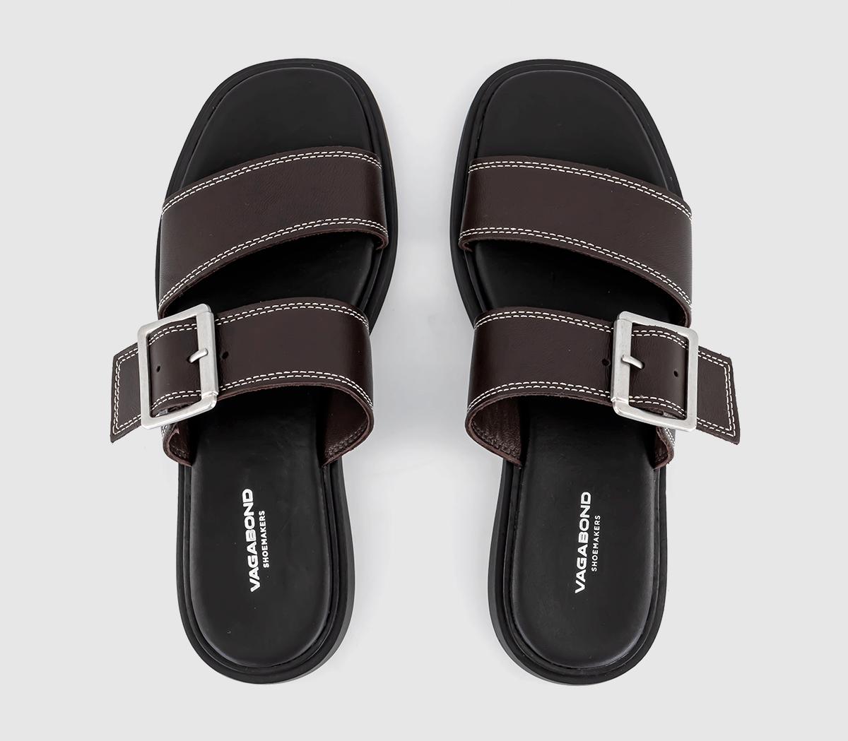 Vagabond ShoemakersConnie Buckle SandalsChocolate