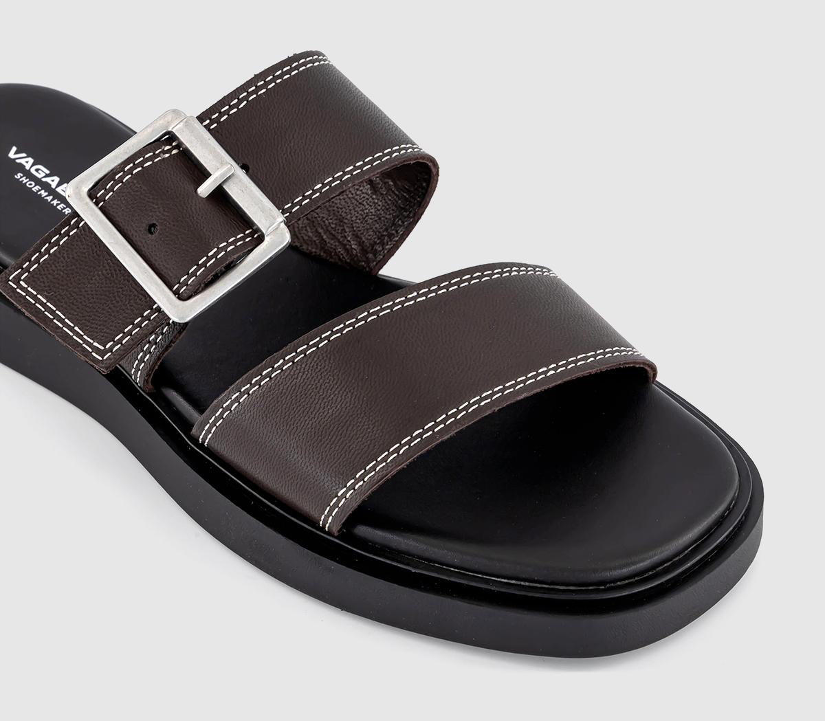 Vagabond ShoemakersConnie Buckle SandalsChocolate