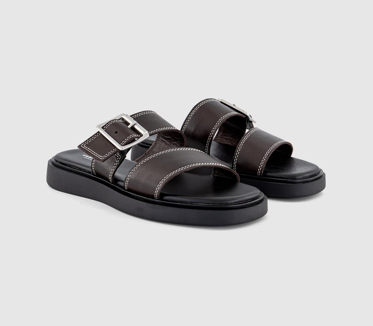 Vagabond ShoemakersConnie Buckle SandalsChocolate