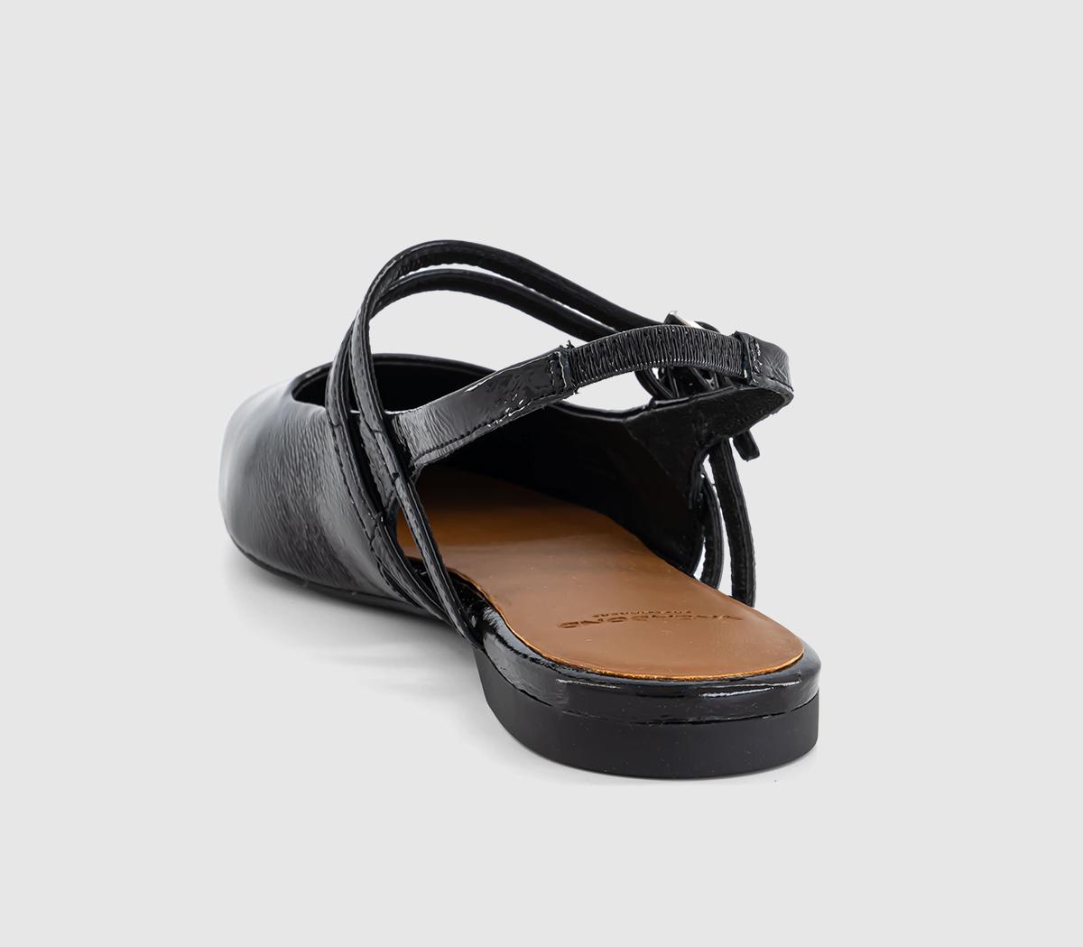 Vagabond ShoemakersHermine Double Strap Slingback Flats Vagabond ShoemakersHermine Double Strap Slingback Flats Black Patent