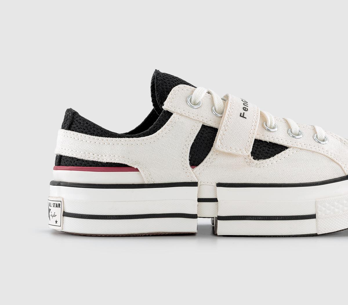 ConverseFeng Chen Wang CT70 2-in-1 Ox TrainersEgret Black Egret