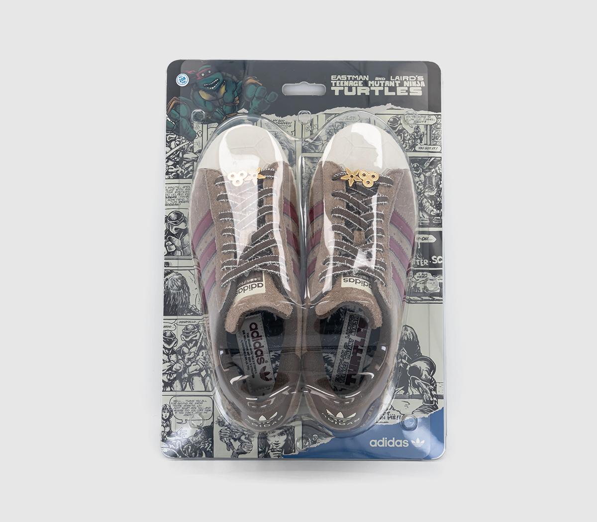 adidas TMNT Shelltoe Splinter Trainers Pantone Earth Strata