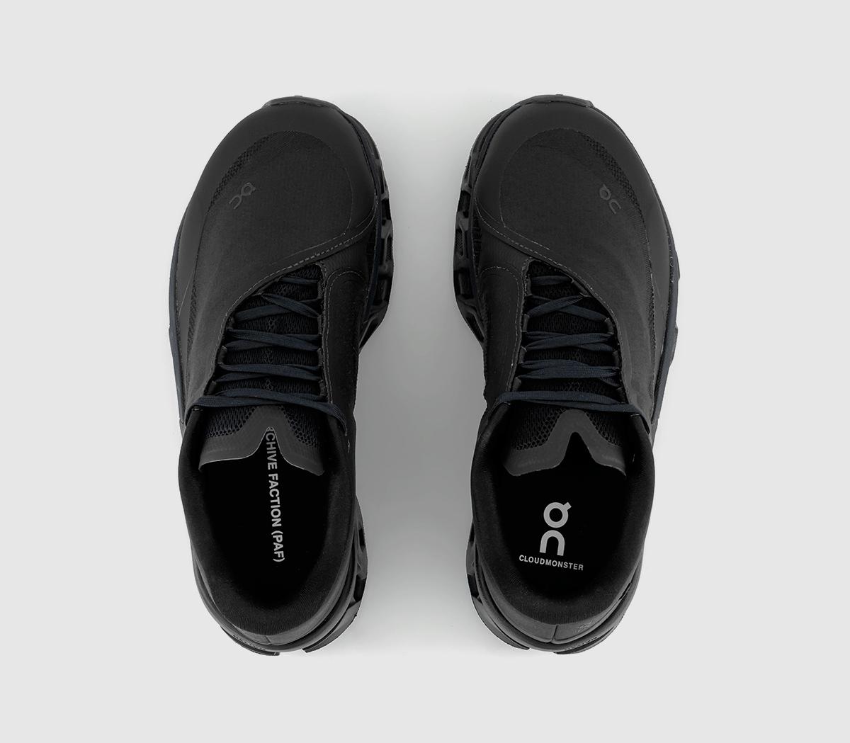 On Cloudmonster 2 PAF Trainers Black F - On Cloudmonster