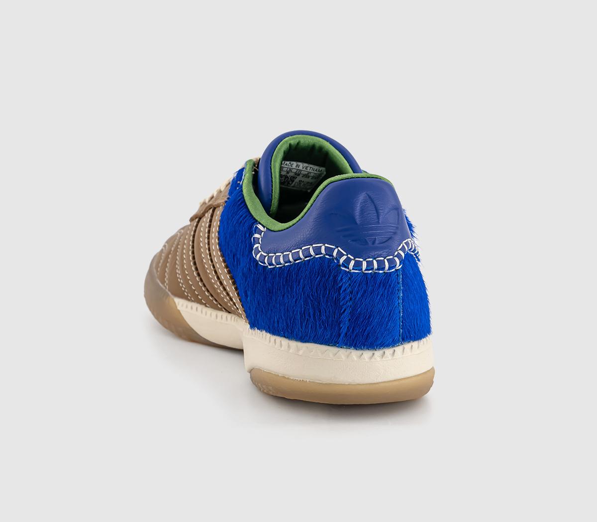 adidas ConsortiumWales Bonner MN Samba TrainersDesert Team Royal Blue Crew Green