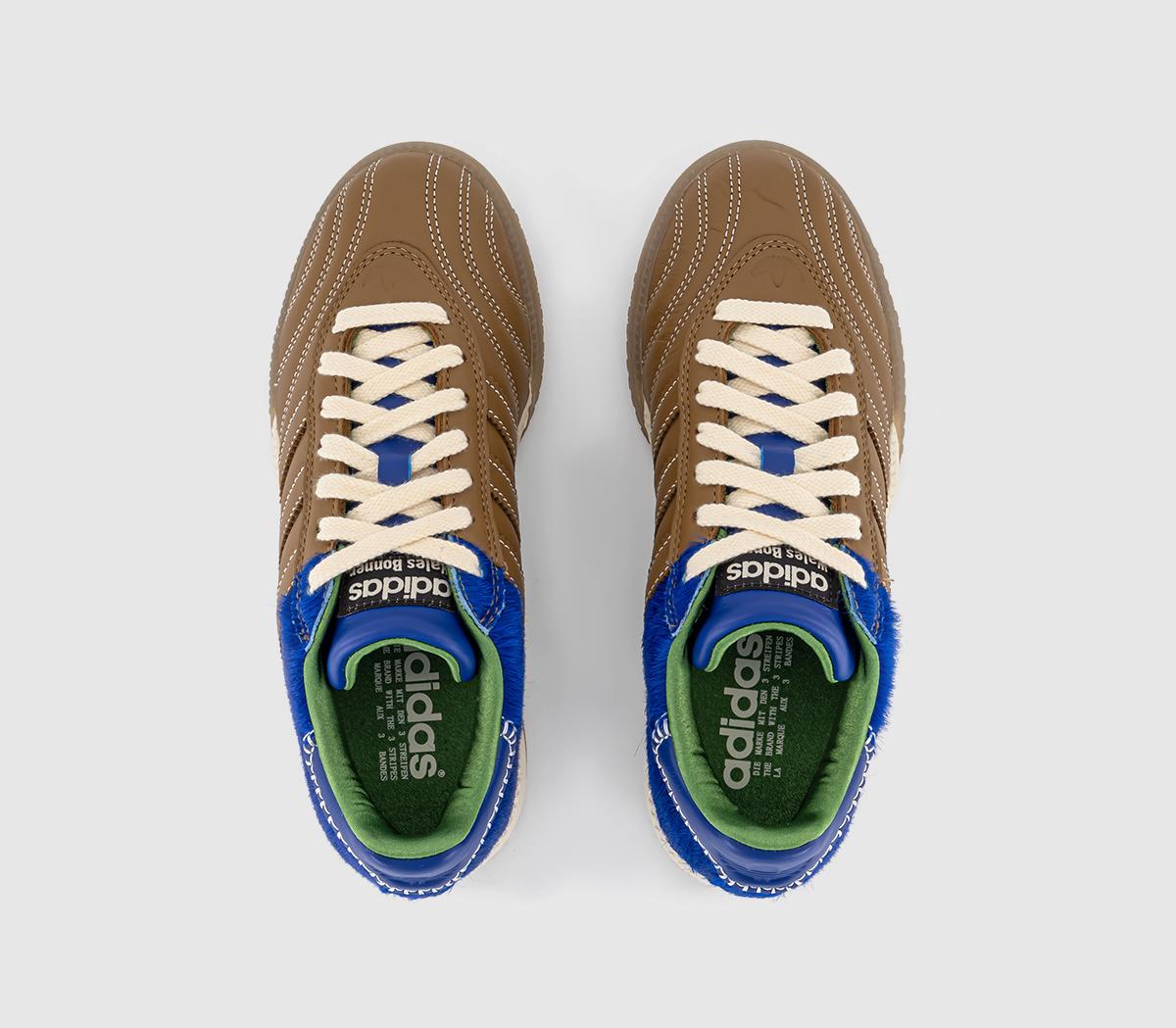 adidas ConsortiumWales Bonner MN Samba TrainersDesert Team Royal Blue Crew Green