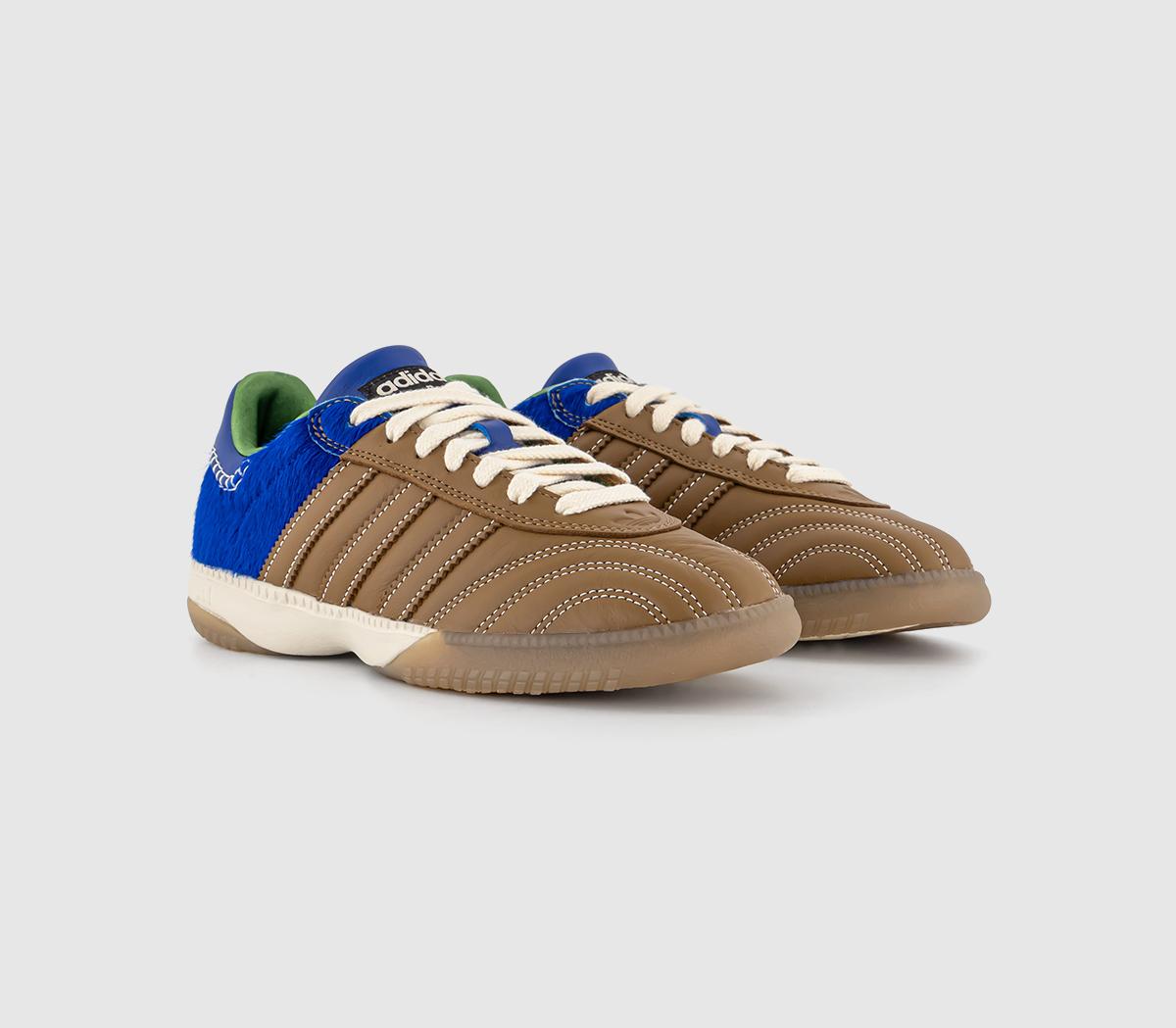 adidas ConsortiumWales Bonner MN Samba TrainersDesert Team Royal Blue Crew Green