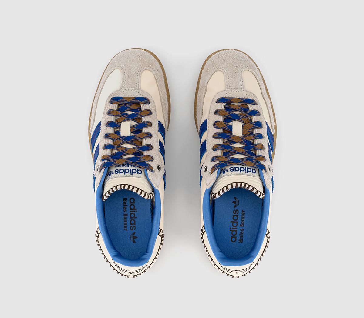 adidas ConsortiumWales Bonner Nylon Samba TrainersCream Blue