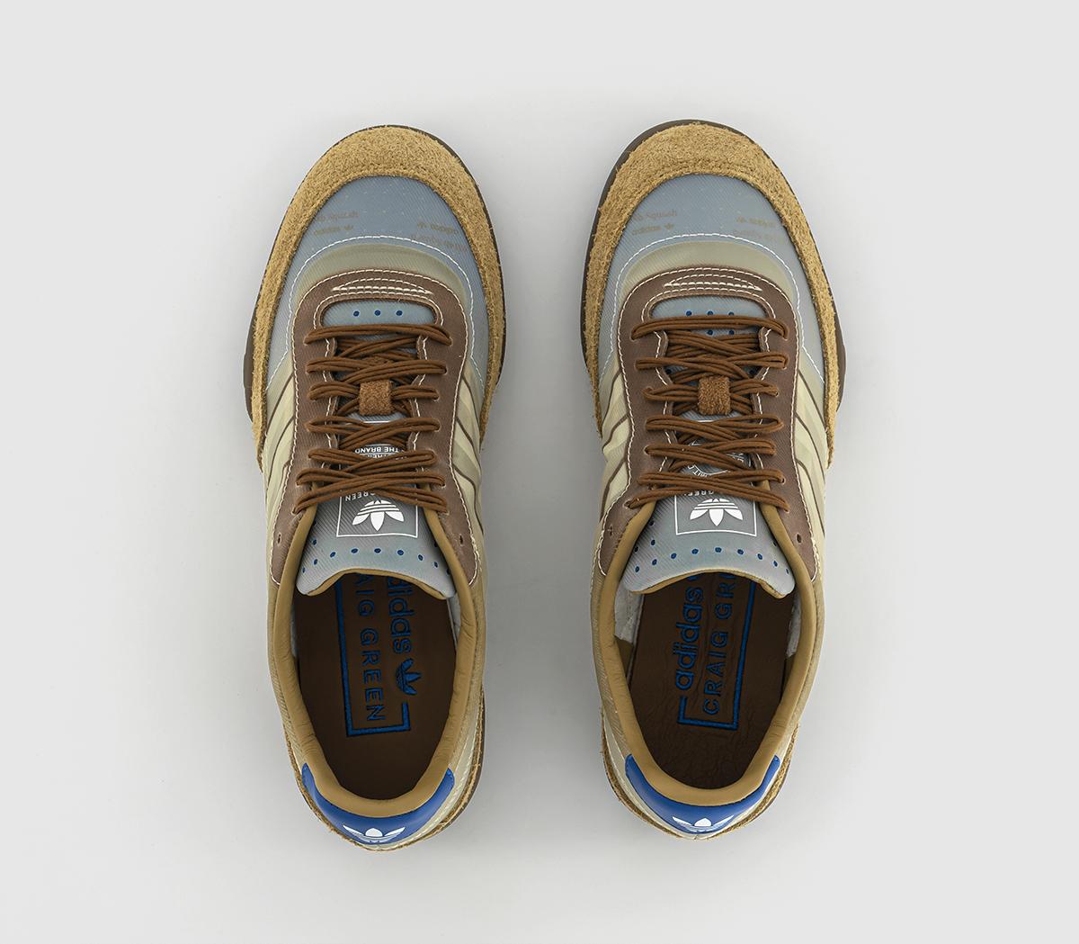 adidas ConsortiumCG Squash Polta Akh TrainersDark Brown Core Black Blue
