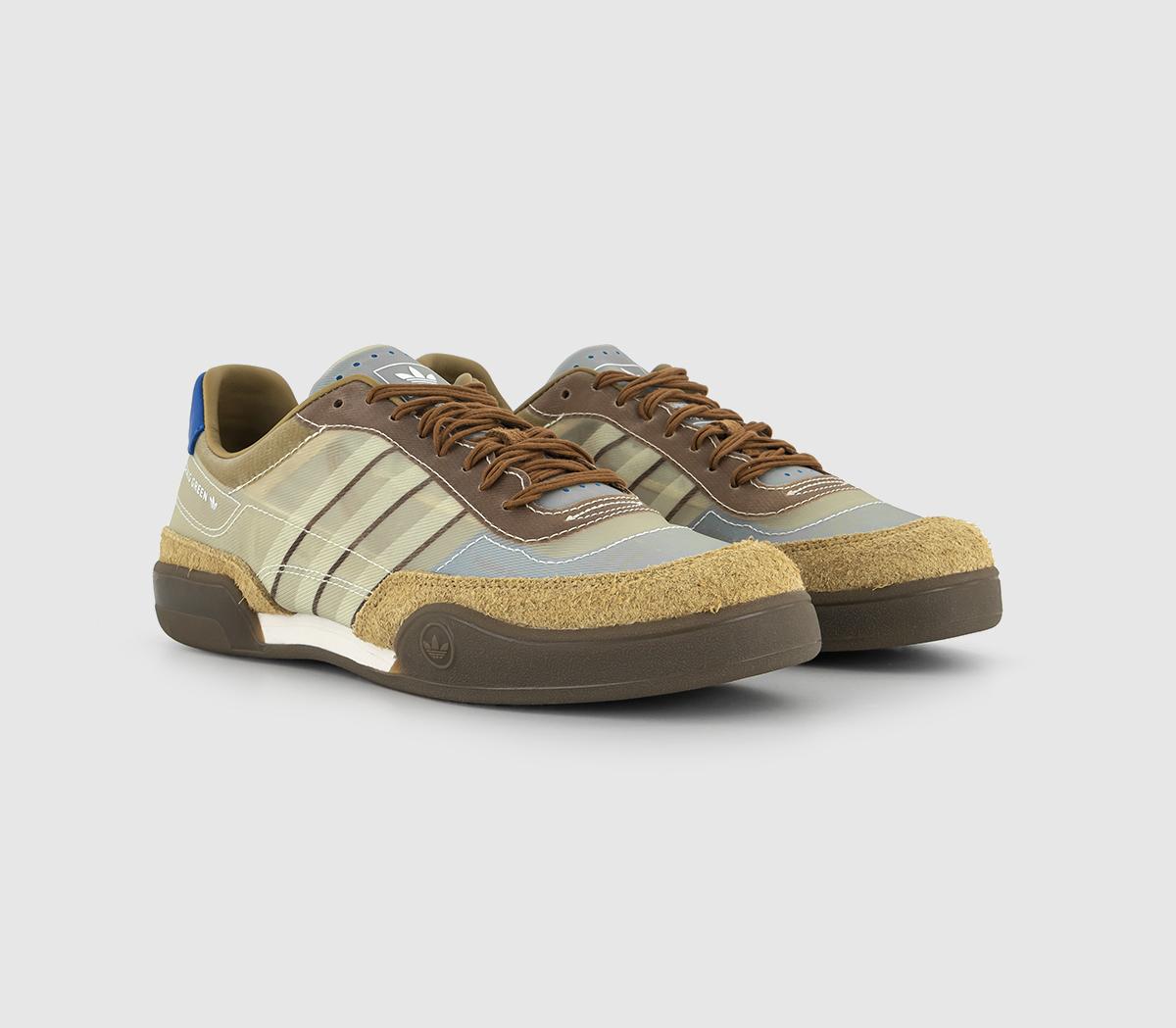 adidas ConsortiumCG Squash Polta Akh TrainersDark Brown Core Black Blue