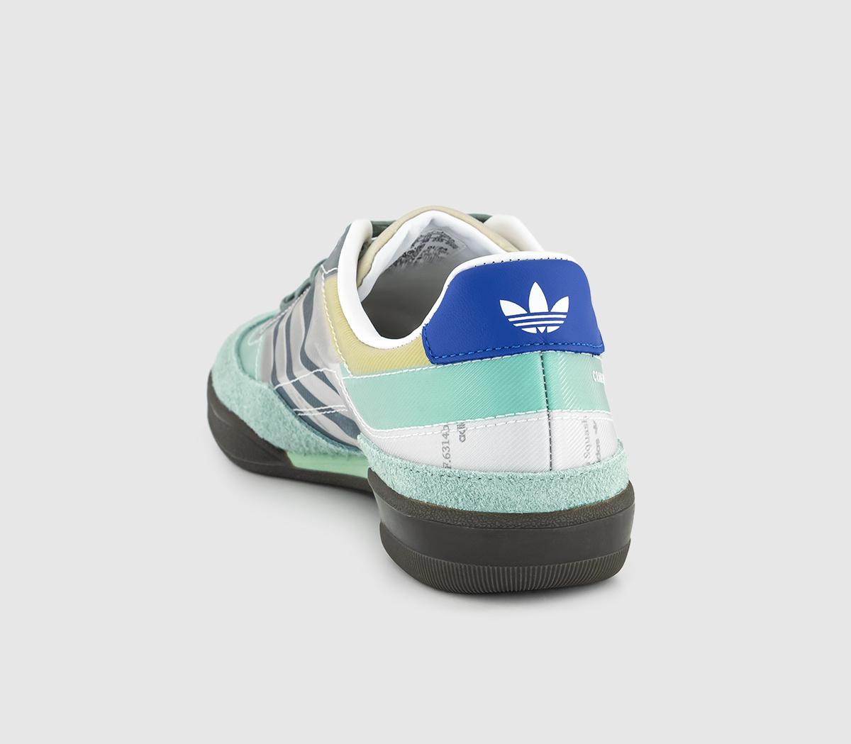 adidas ConsortiumCG Squash Polta Akh TrainersGreen White Gum Rubber