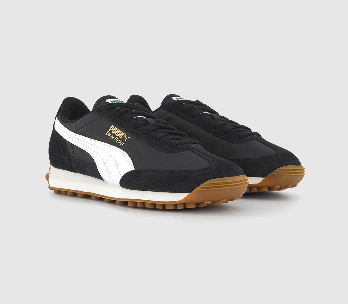 PUMA Easy Rider Vintage Trainers PUMA Easy Rider Vintage Trainers Puma Black Puma White