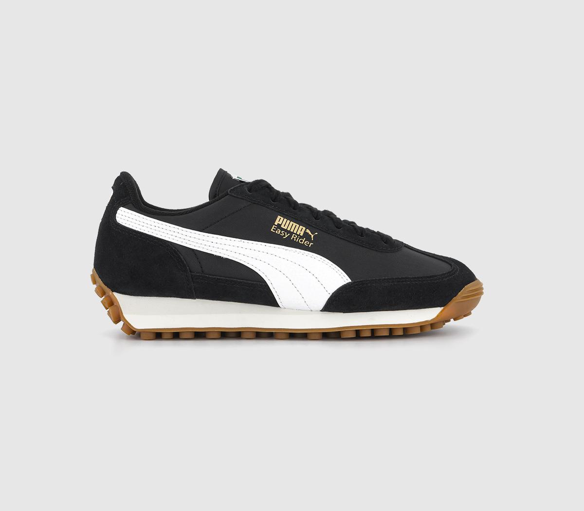 PUMA Easy Rider Vintage Trainers Puma Black Puma White Unisex Sports