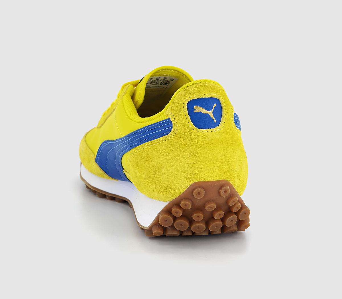 PUMAEasy Rider Vintage TrainersSpeed Yellow  Blueamazing  Puma Gold