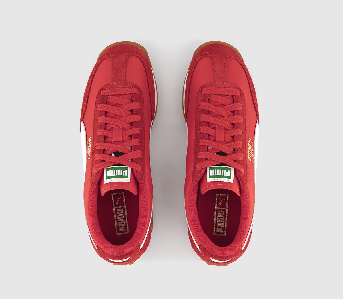 PUMAEasy Rider Vintage Trainers PUMAEasy Rider Vintage TrainersPuma Red Puma White