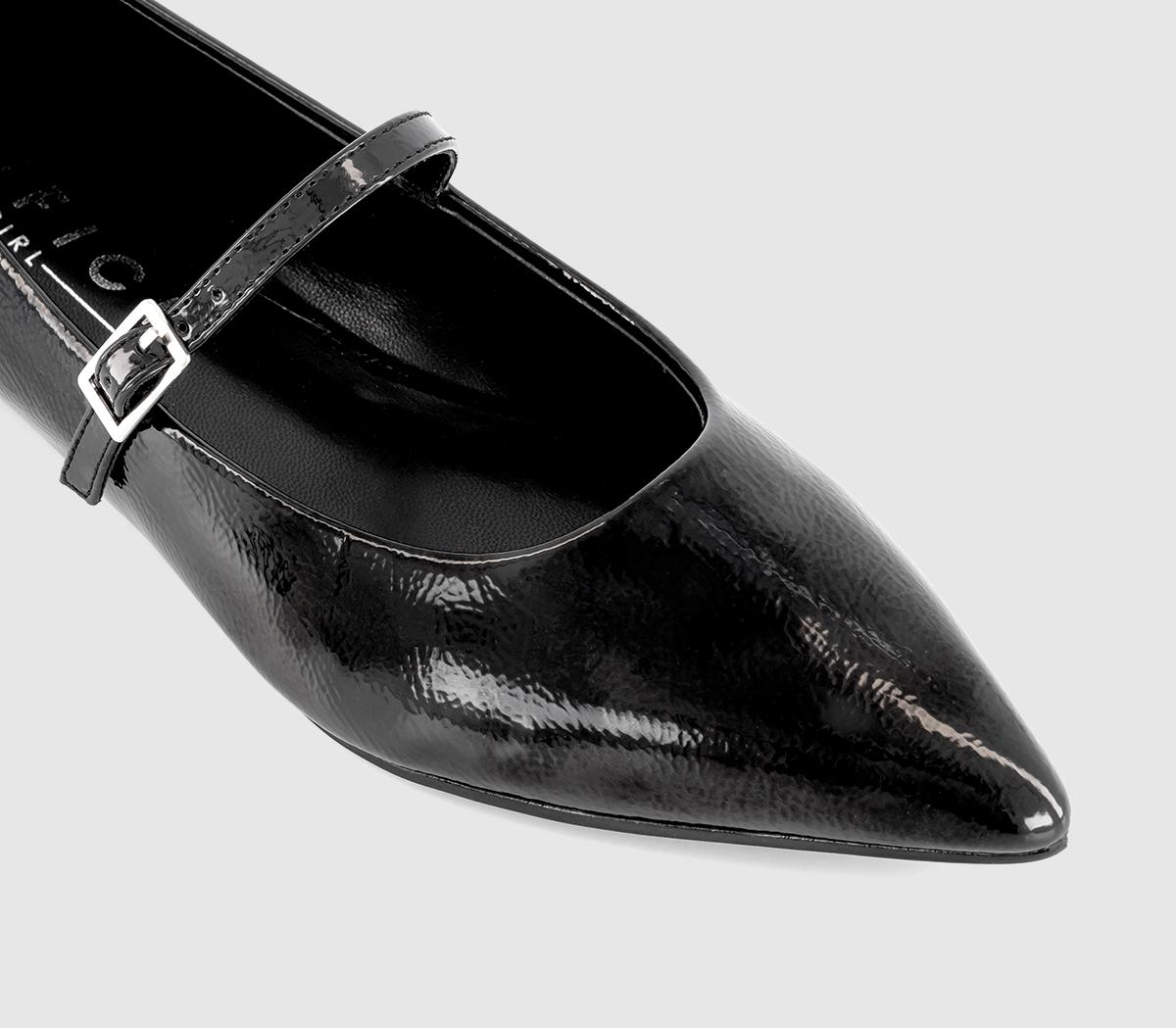 OFFICEFreddie Pointed Toe Mary Jane Shoes OFFICEFreddie Pointed Toe Mary Jane ShoesBlack Patent