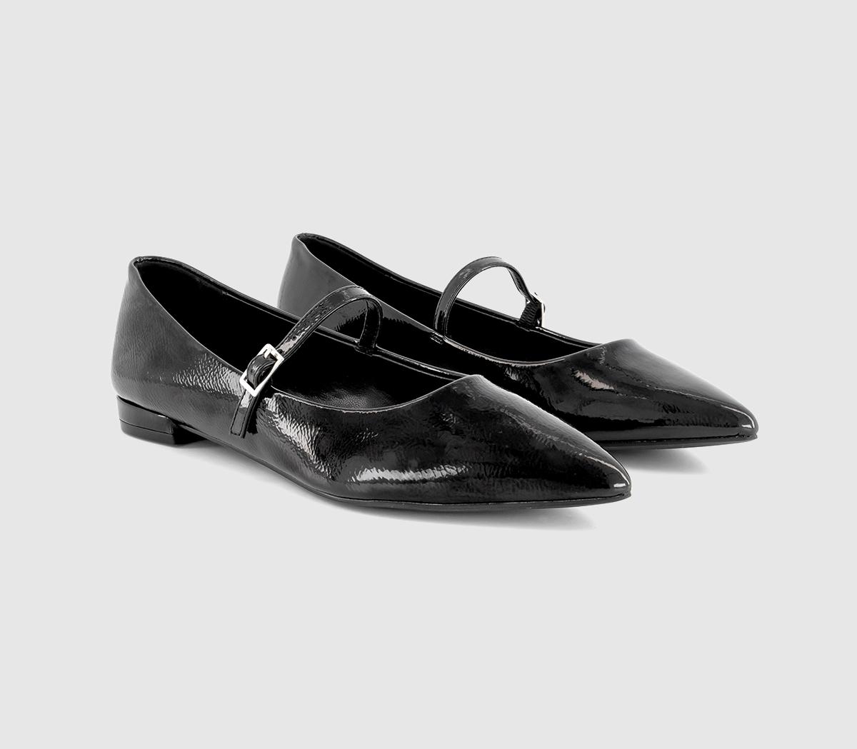 OFFICEFreddie Pointed Toe Mary Jane Shoes OFFICEFreddie Pointed Toe Mary Jane ShoesBlack Patent