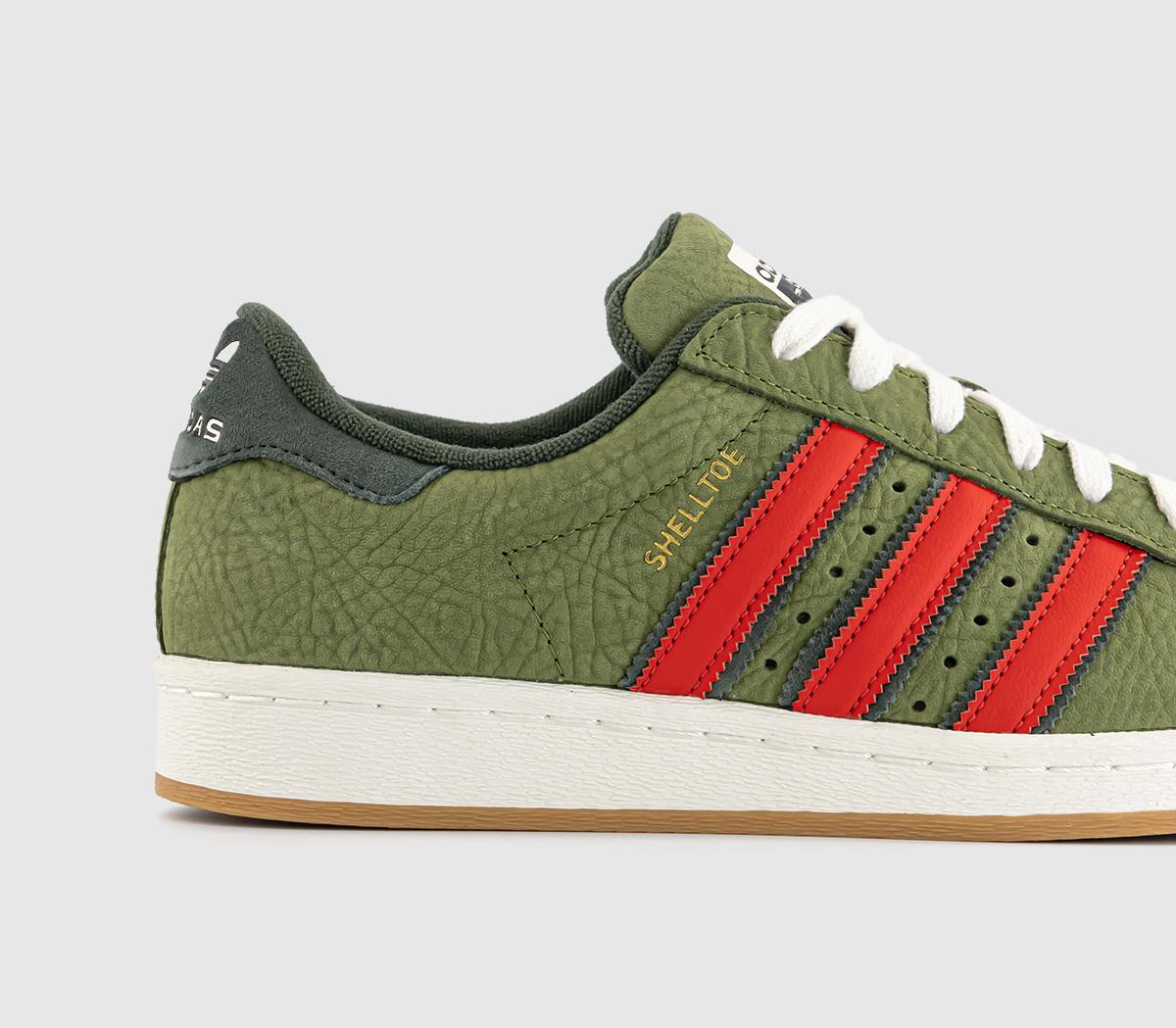 adidasTMNT Shelltoe TrainersGreen Gum