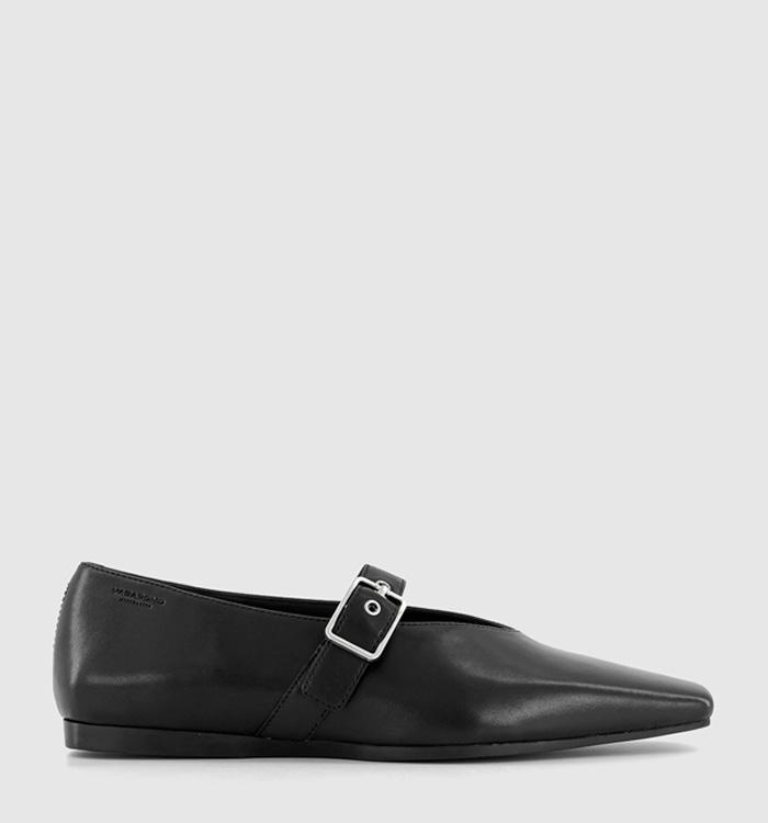 Vagabond Shoemakers Wioletta Strap Pumps Black Leather