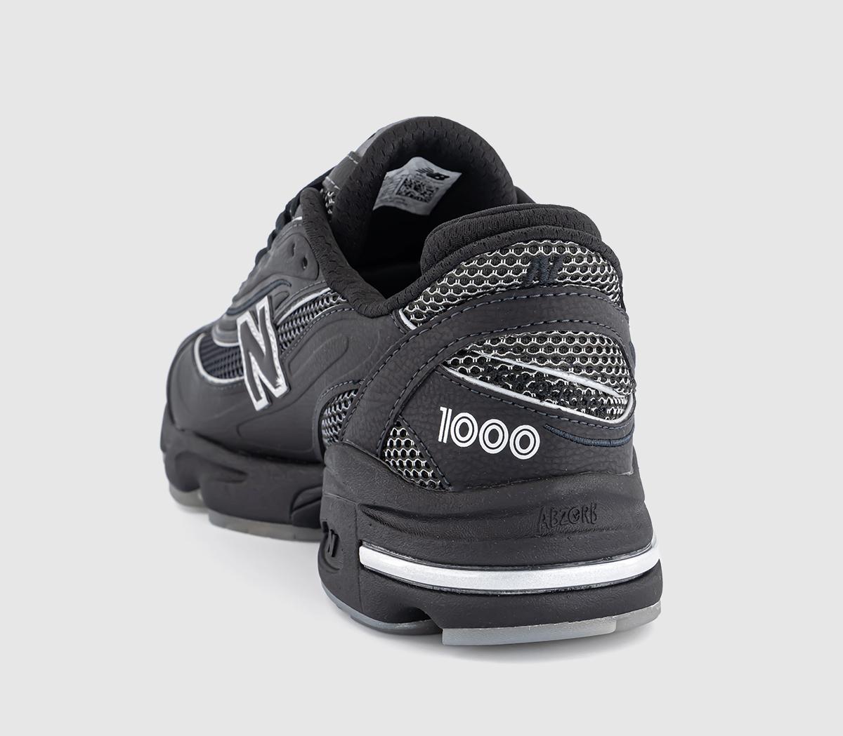 New Balance1000 TrainersBlack Silver Lny