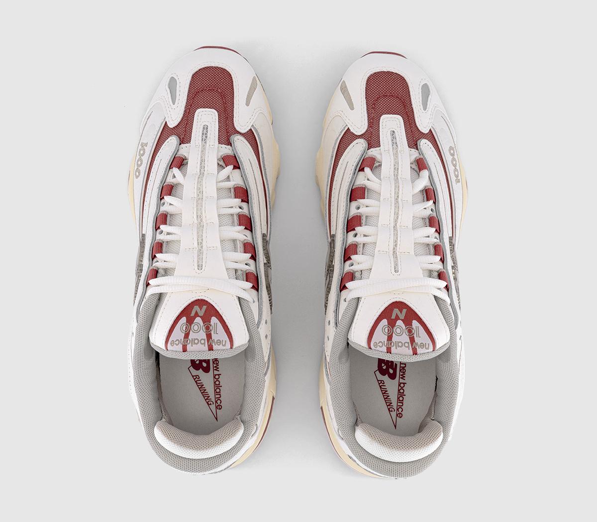 New Balance1000 TrainersSea Salt Red