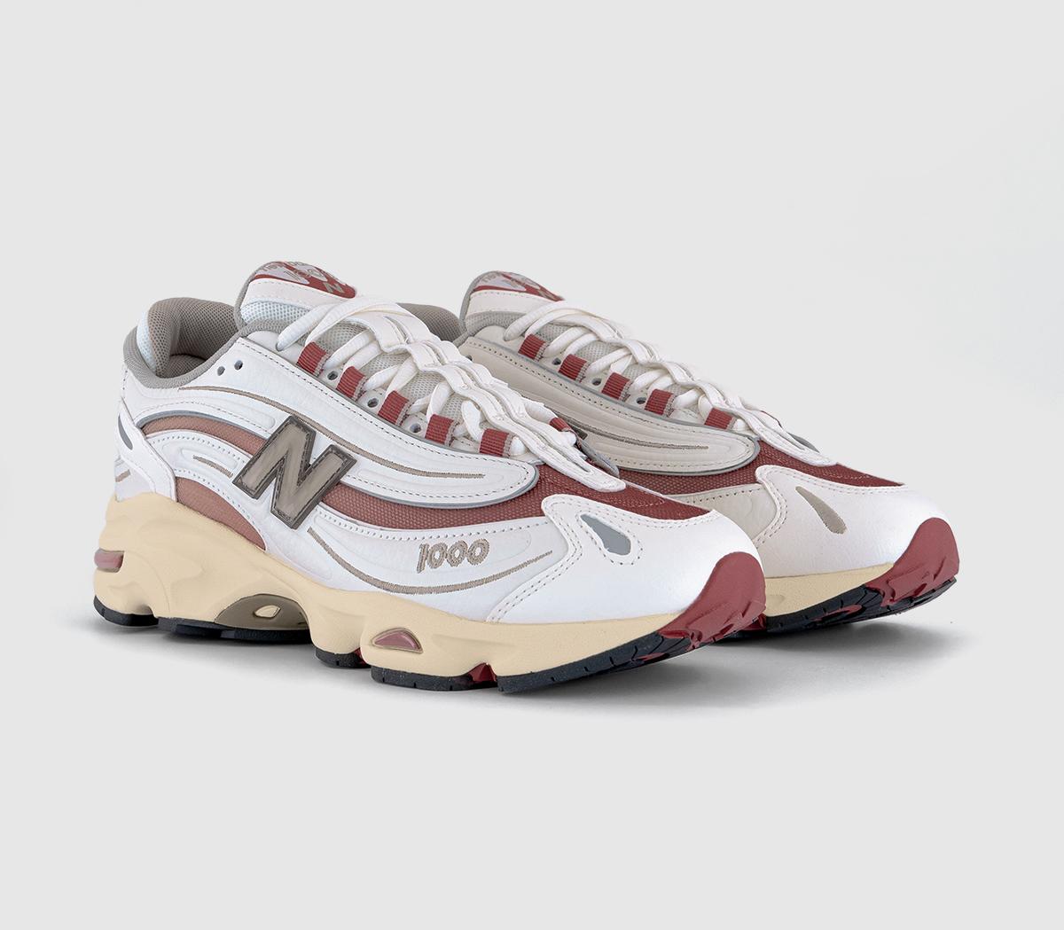 New Balance1000 TrainersSea Salt Red