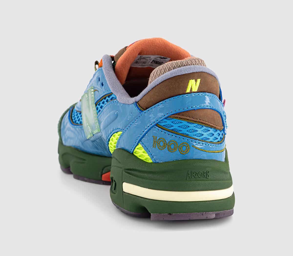 New BalanceSalehe Bembury x 1000 TrainersSb Multi