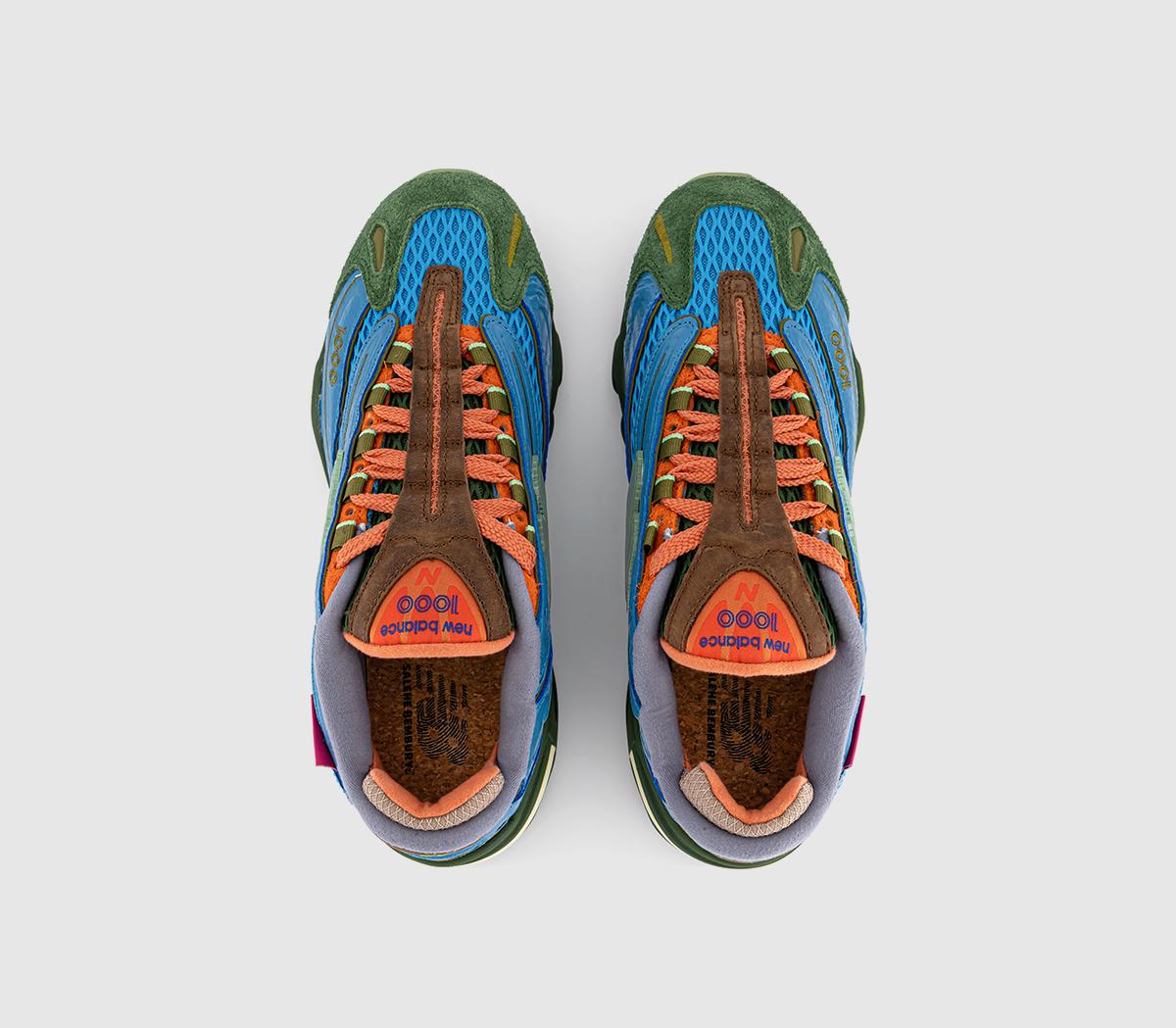 New BalanceSalehe Bembury x 1000 TrainersSb Multi