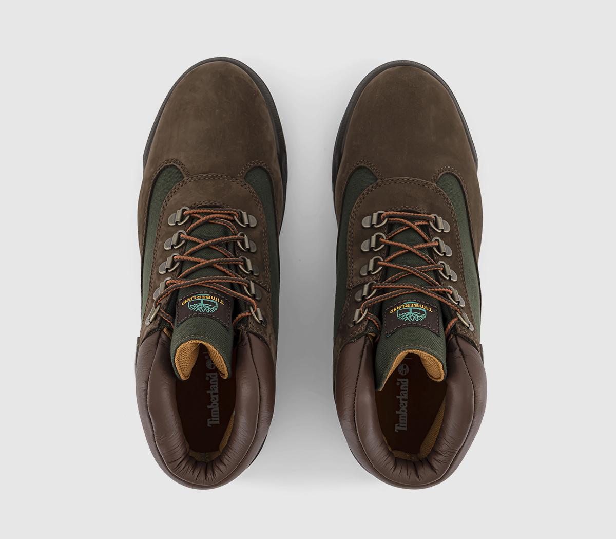 Timberland Field Boot Mid Lace Up Beef And Broccoli - Men's Boots