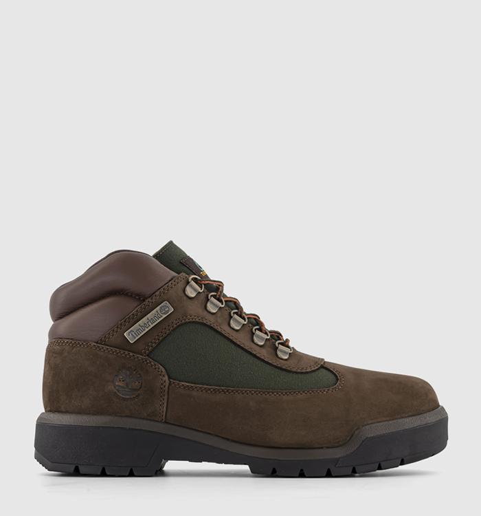 Timberland Field Boot Mid Lace Up Beef And Broccoli