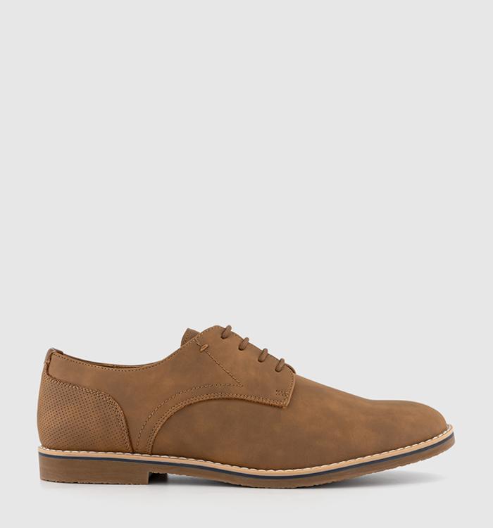 OFFICE Chess Derby Shoes Tan
