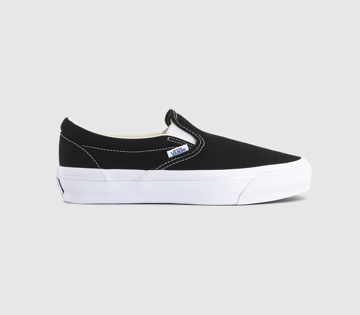 Vans Slip on Reissue 98 Trainers Black White Men s Trainers