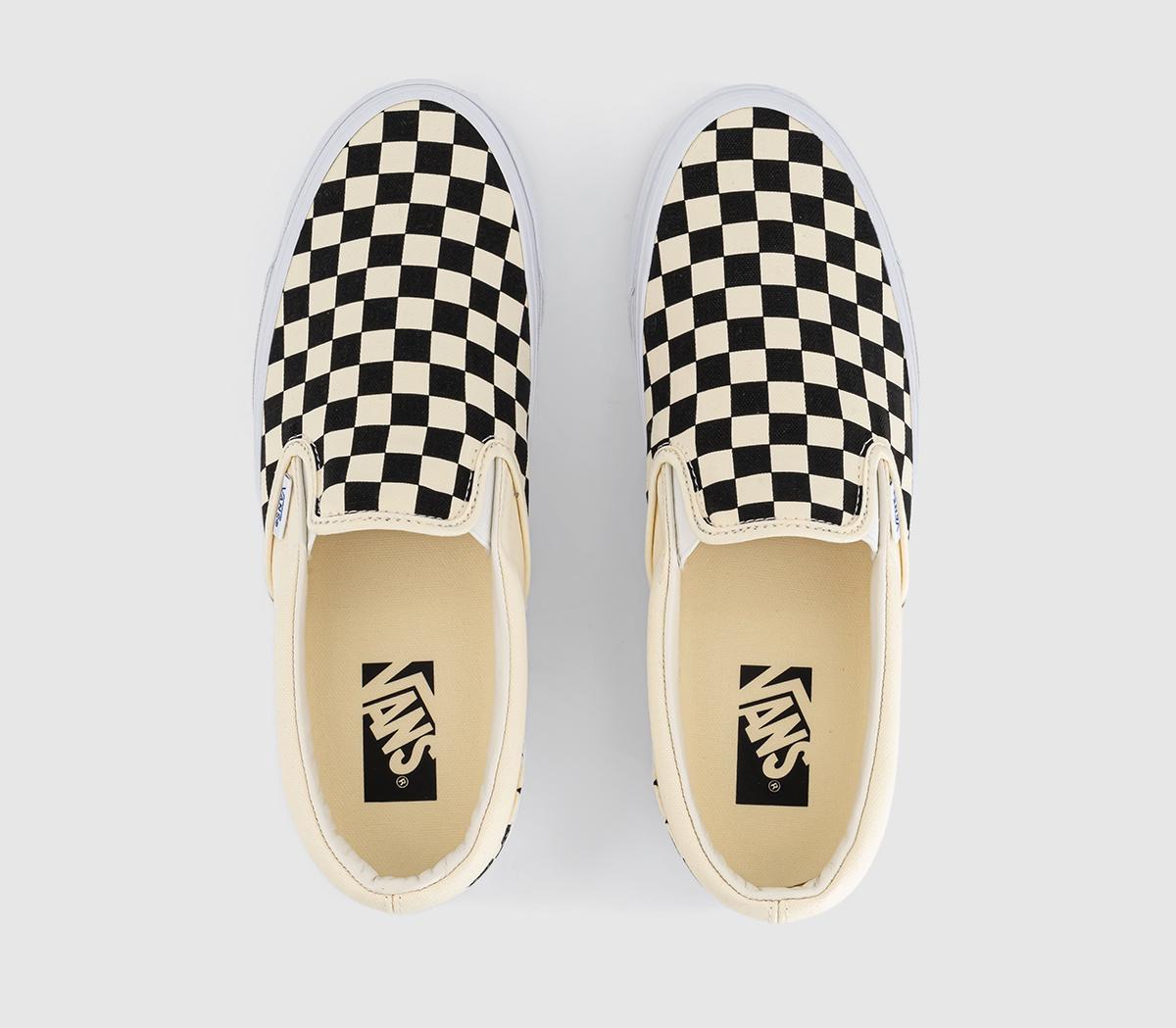VansSlip-on Reissue 98 Trainers Checkerboard Black Off White