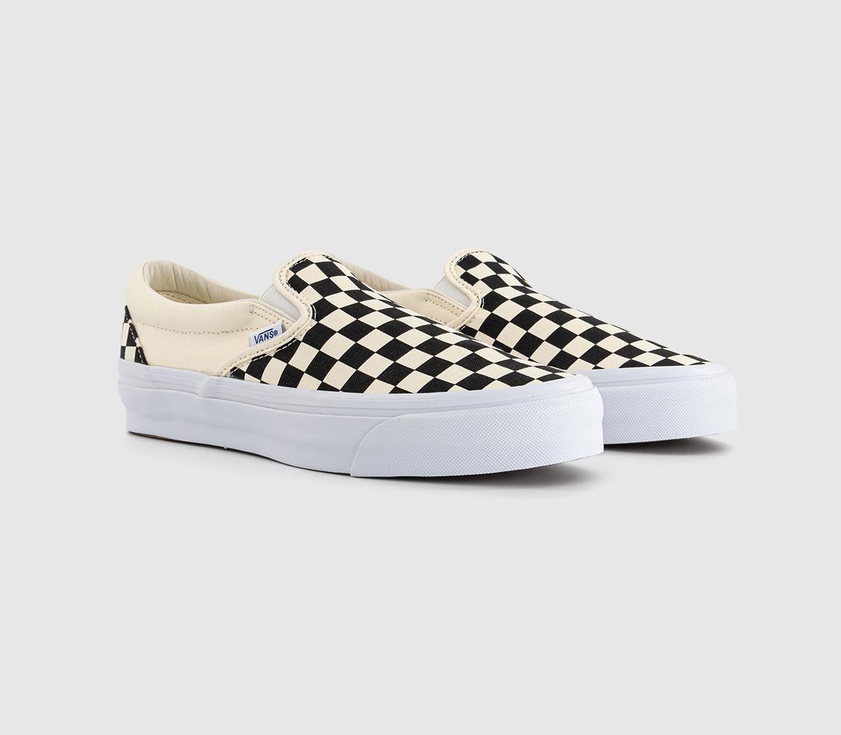 VansSlip-on Reissue 98 Trainers Checkerboard Black Off White