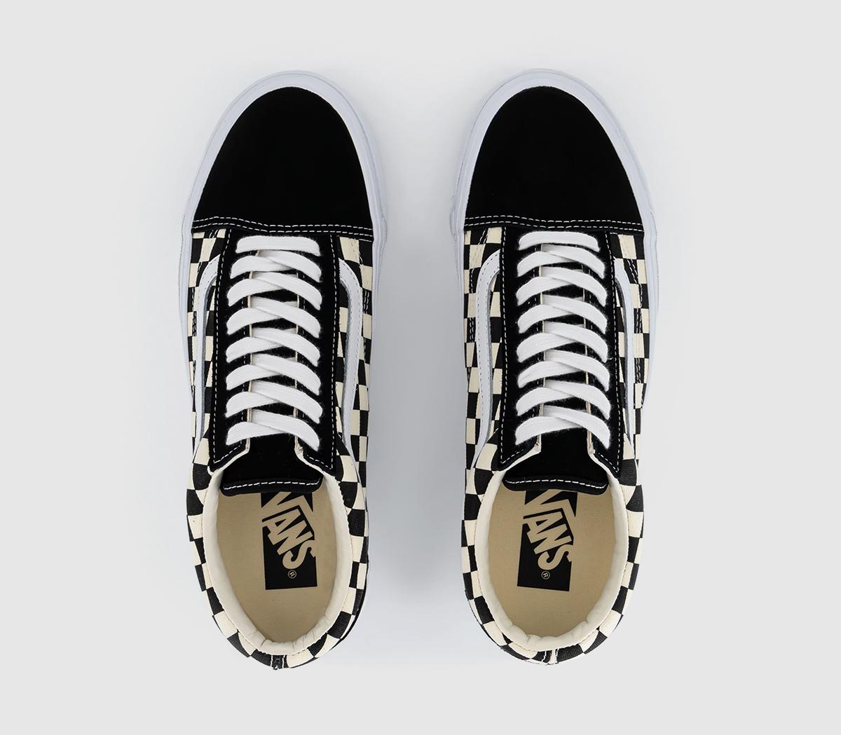 VansOld Skool 36 TrainersCheckerboard Black Off White