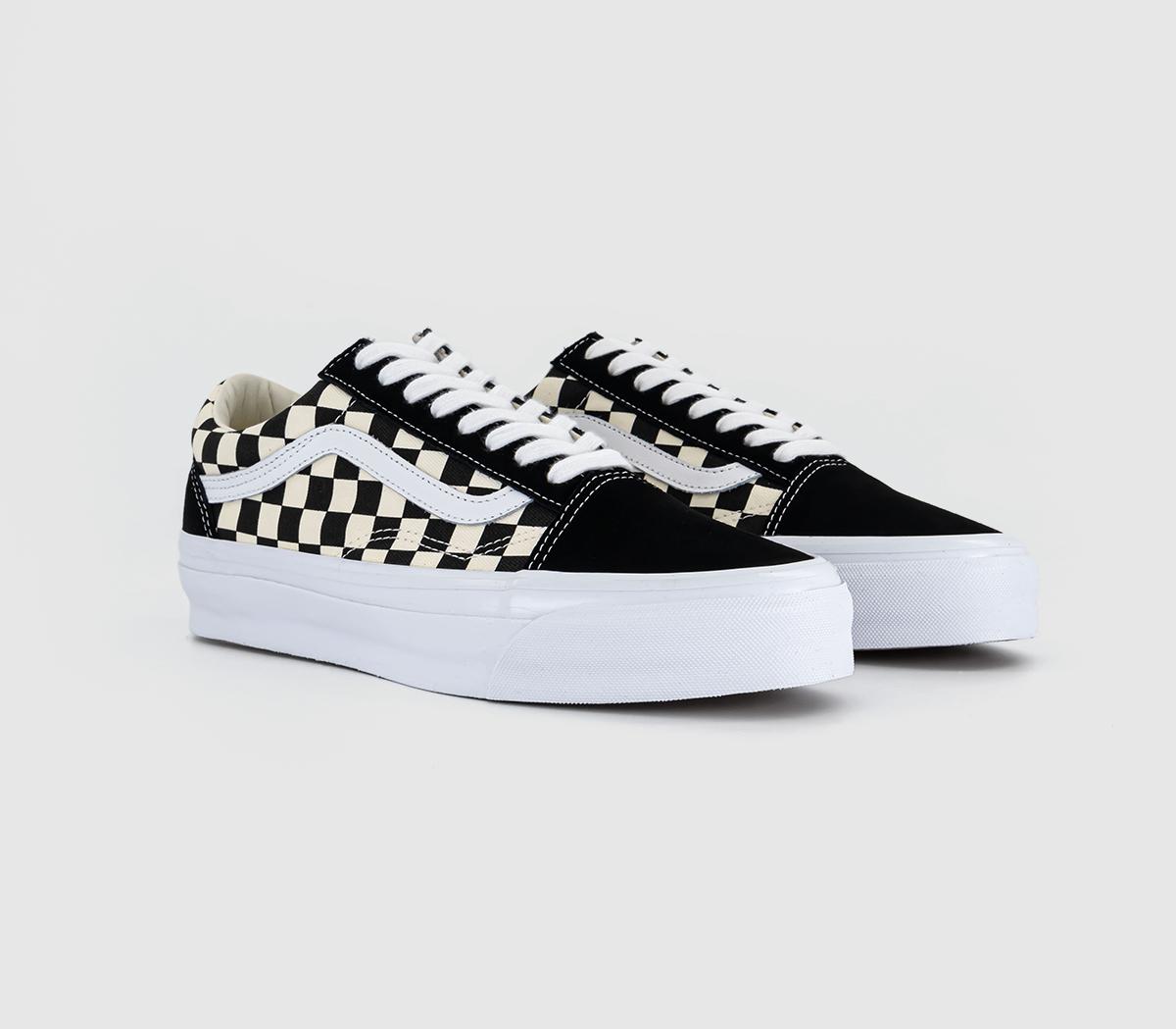 VansOld Skool 36 TrainersCheckerboard Black Off White