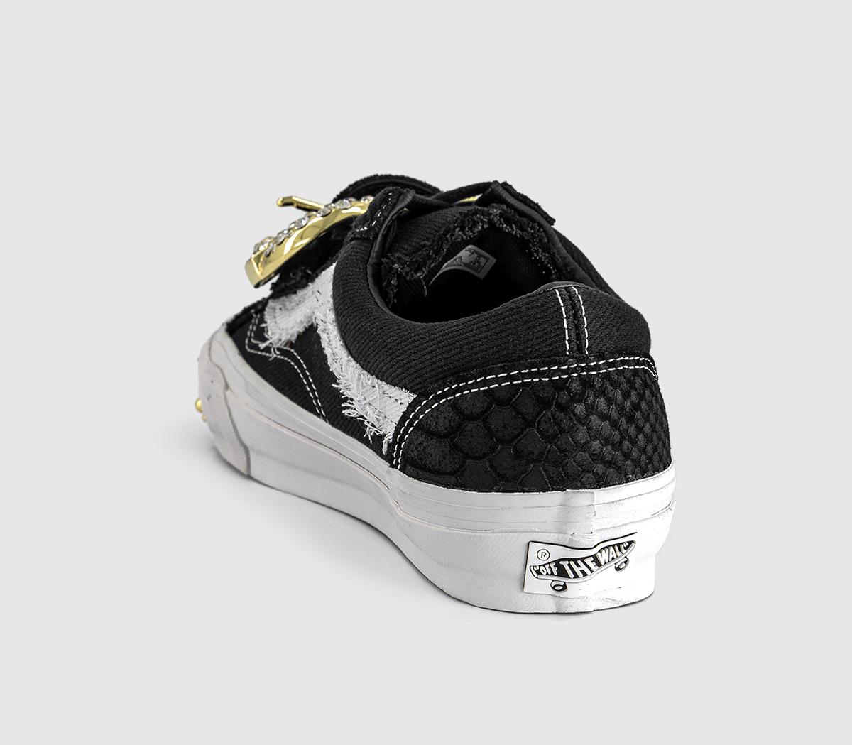 VansOld Skool 36 x MetagirlMgs Lx Metagirl Black Blanc De Blanc