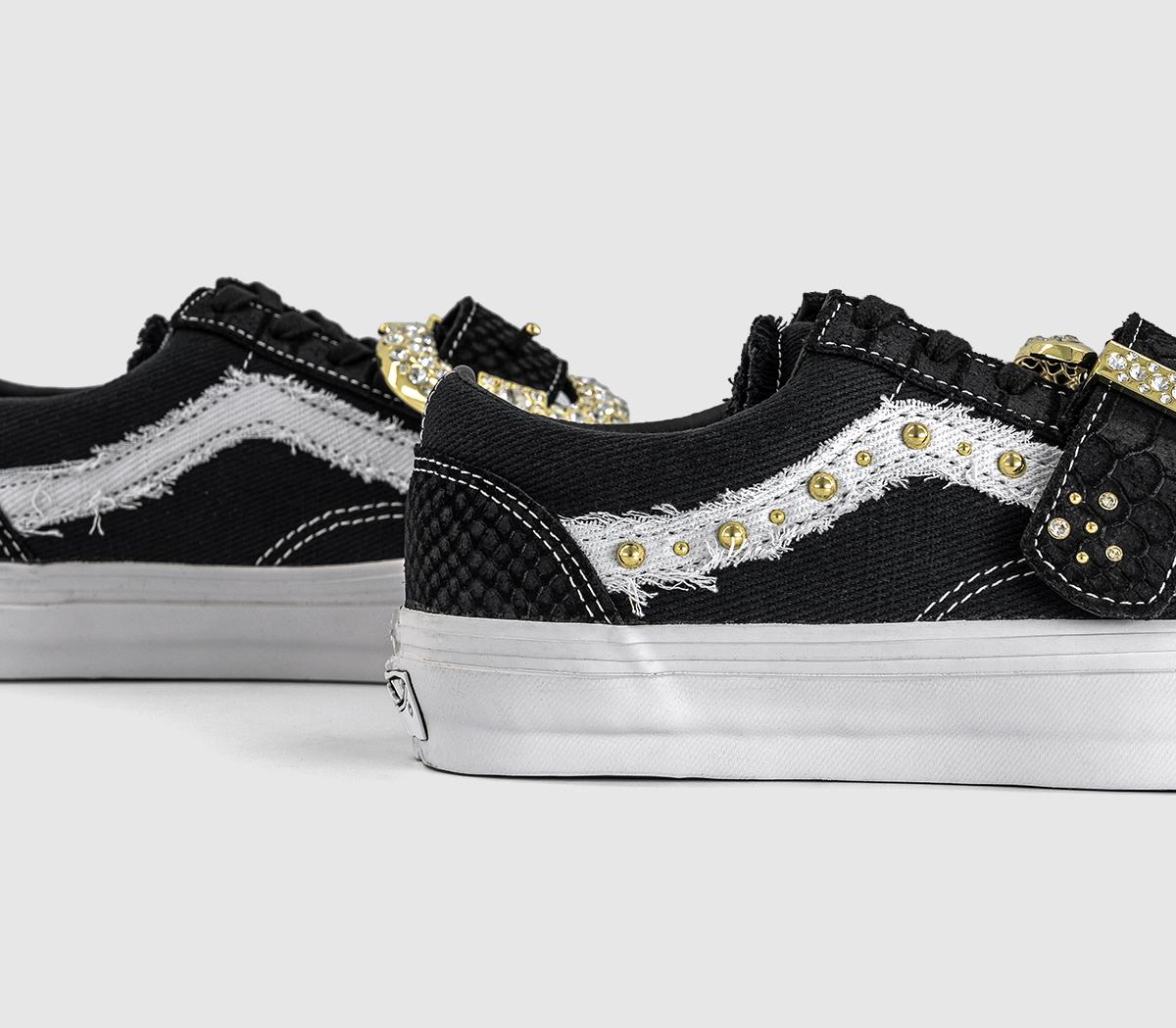 VansOld Skool 36 x MetagirlMgs Lx Metagirl Black Blanc De Blanc