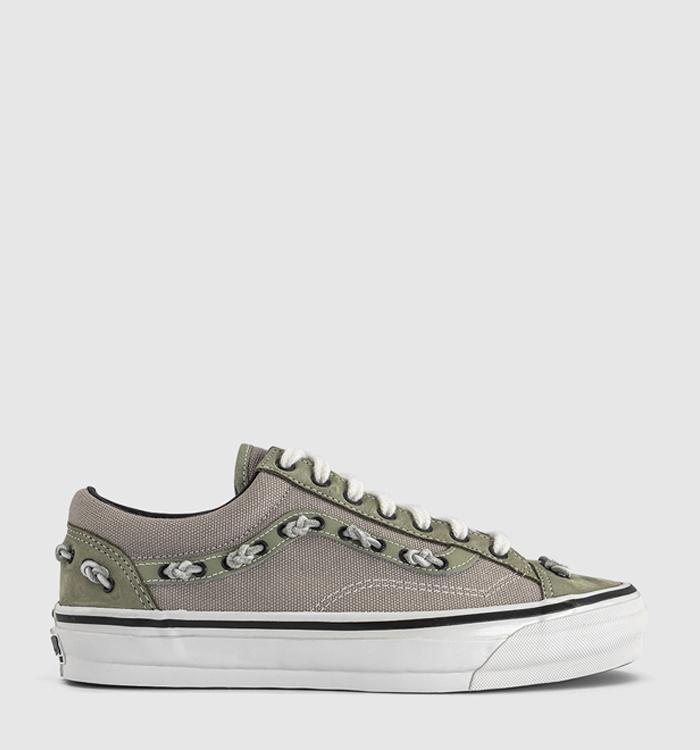 Vans Old Skool 36 Trainers Otw Soft Sage Mushroom Knot