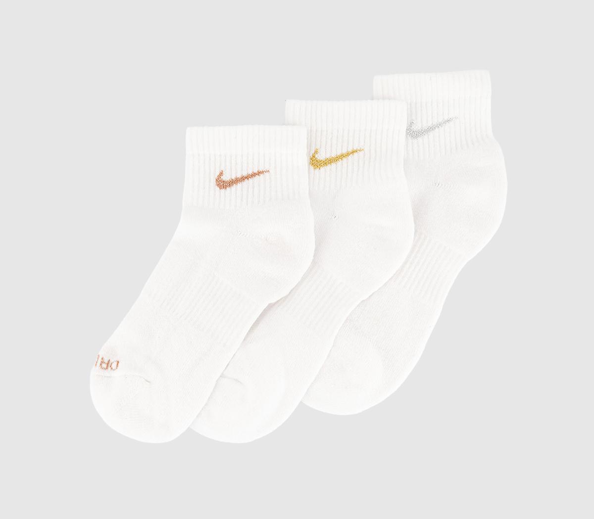 university gold nike socks