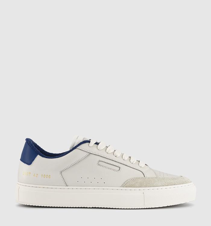 Common Projects Tennis Pro Trainers Cream Blue