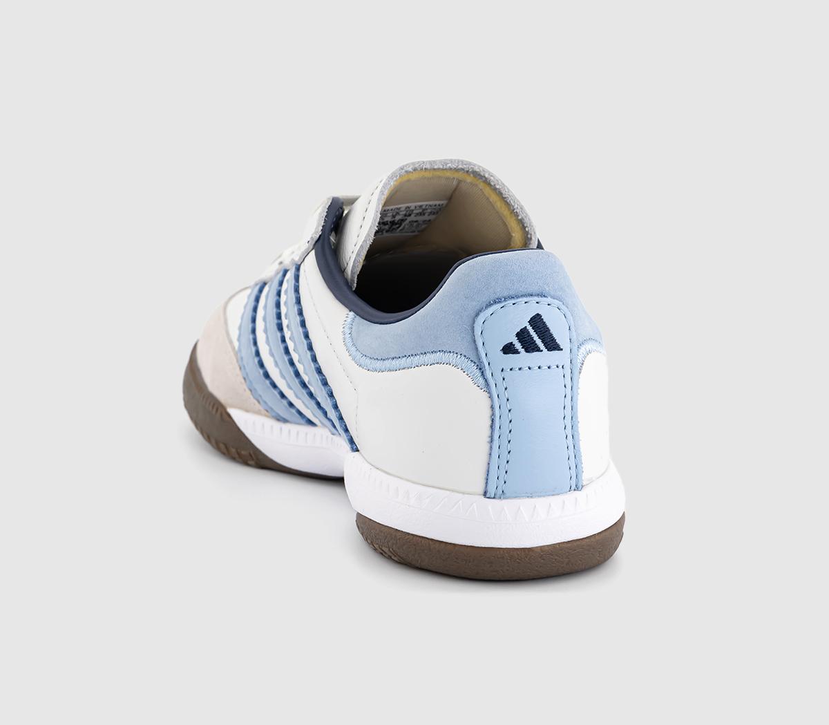 adidasSamba MN TrainersFtwr White Clear Sky Gum