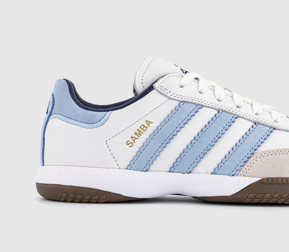 adidasSamba MN TrainersFtwr White Clear Sky Gum