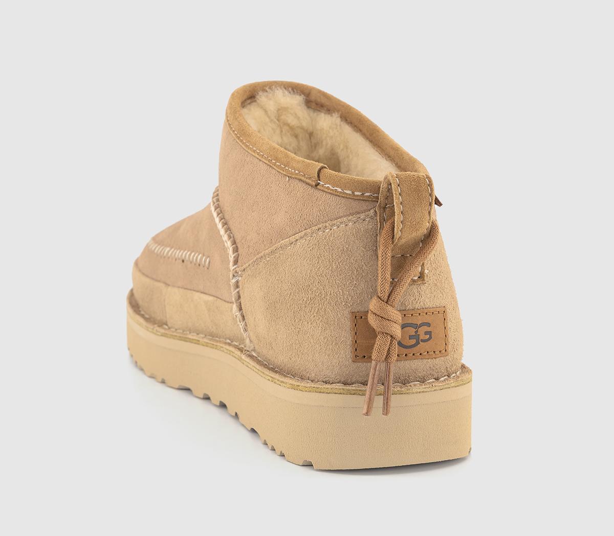 UGGUltra Mini Crafted Regenerate BootsSand