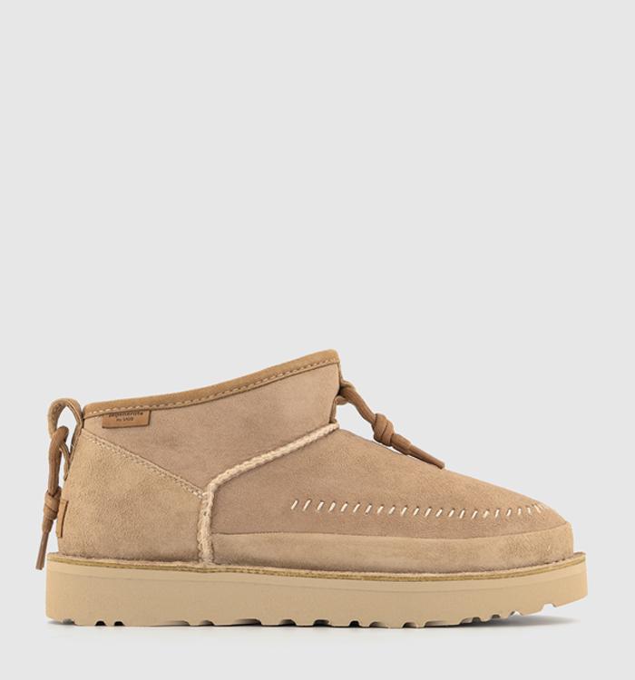 UGG Ultra Mini Crafted Regenerate Boots Sand