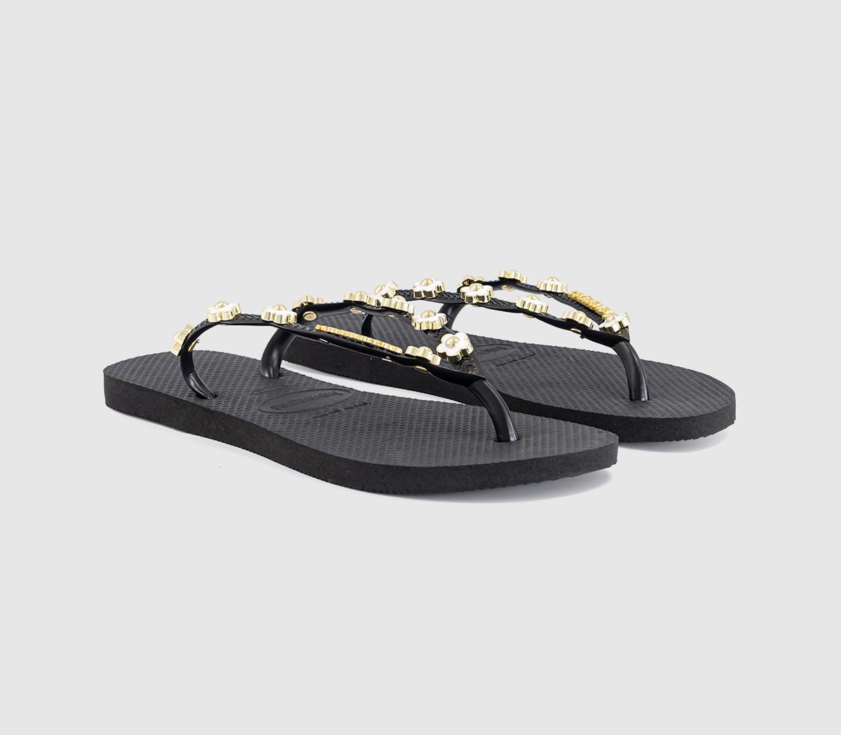 HavaianasSlim Stylish Flip FlopsBlack