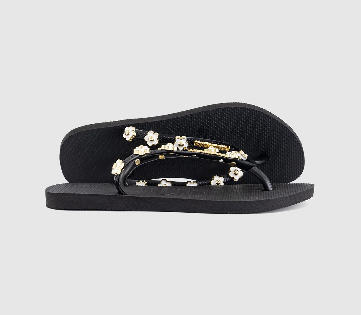HavaianasSlim Stylish Flip FlopsBlack
