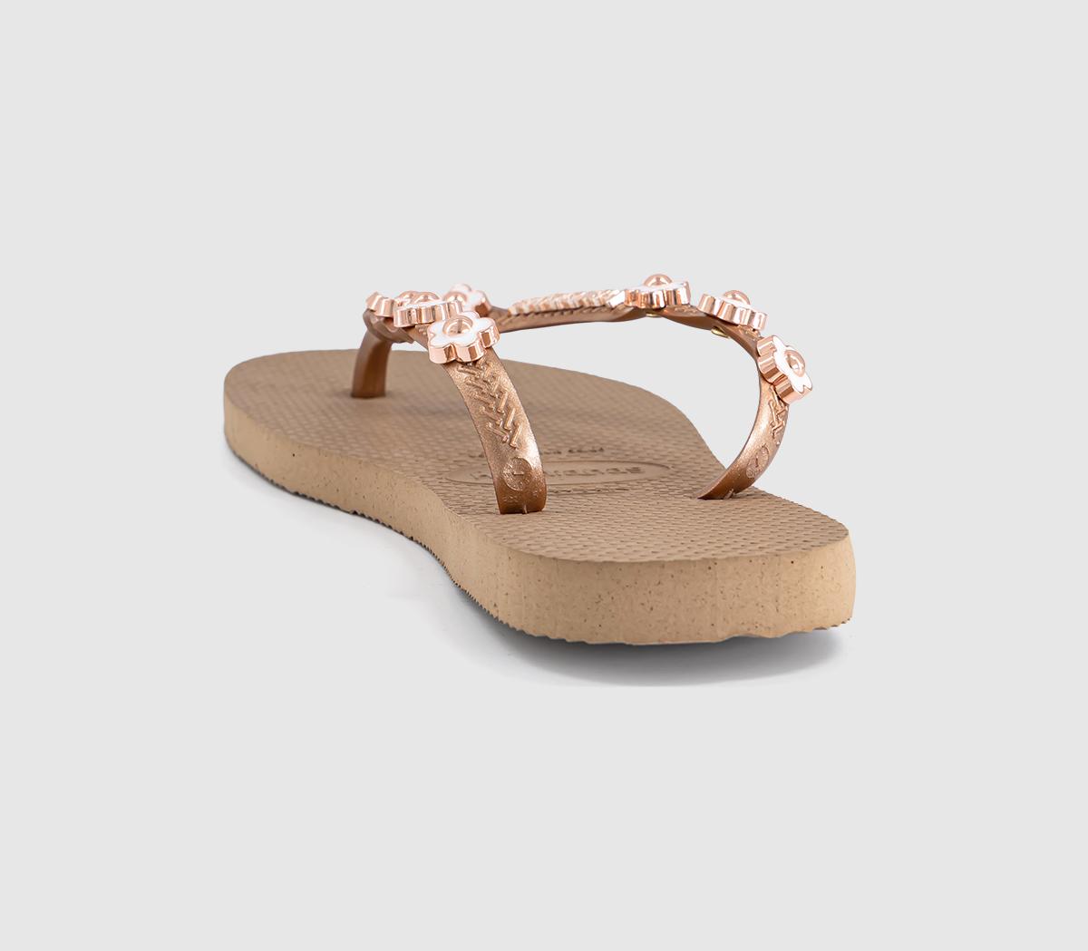 HavaianasSlim Stylish Flip FlopsRose Gold