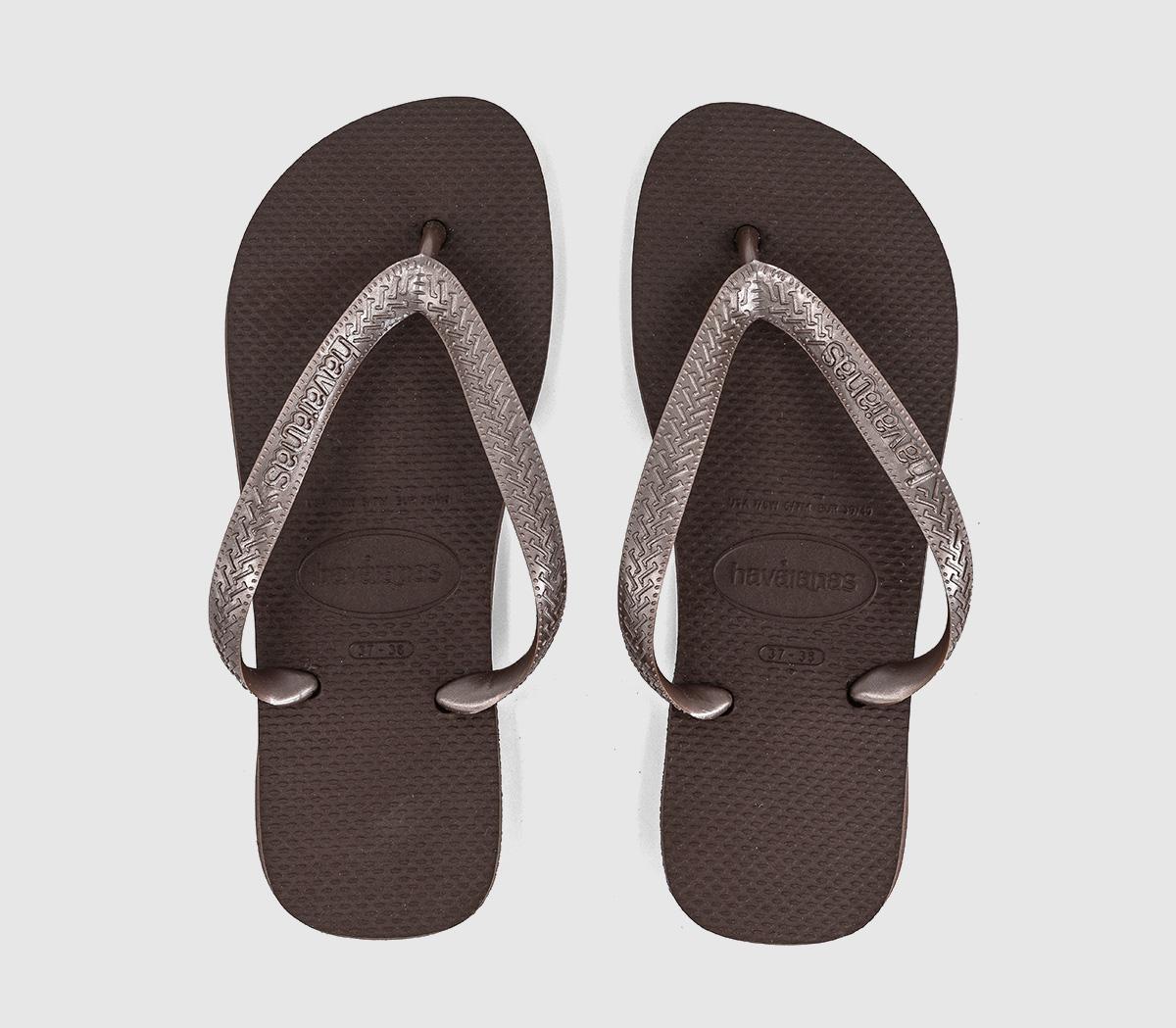 HavaianasTop Tiras Flip FlopsDark Brown