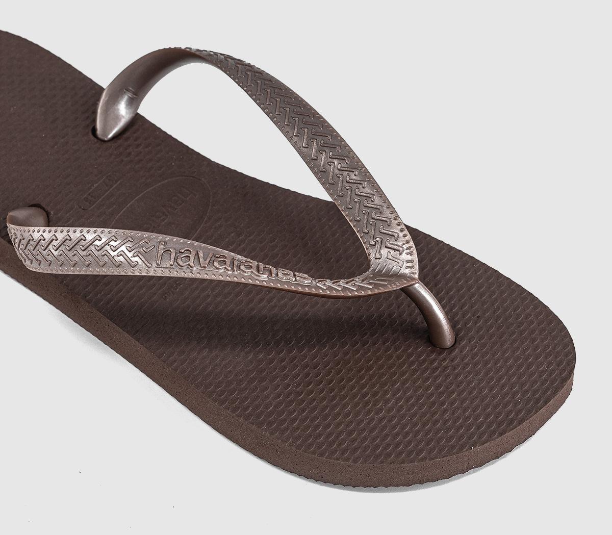HavaianasTop Tiras Flip FlopsDark Brown