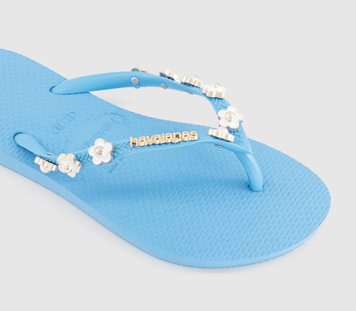HavaianasSlim Stylish Flip Flops HavaianasSlim Stylish Flip FlopsLavender Blue